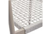 Miniature Chaise de jardin lot de 2 corde et aluminium gris clair Yellow 6