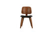 Miniature Chaise de salle à manger 81x48x50 cm placage noyer noir Classic 4