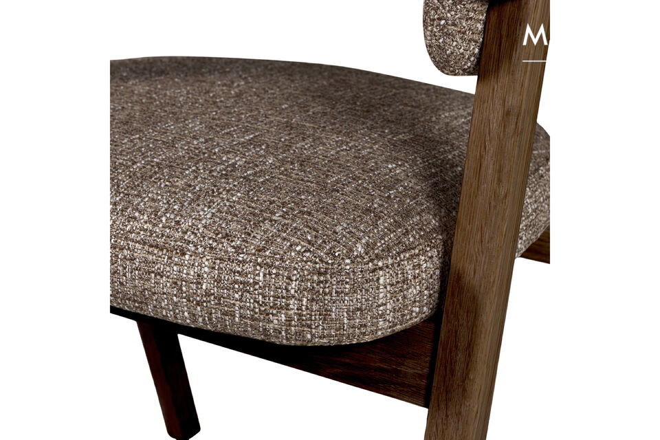Cette chaise de salle à manger de la marque néerlandaise d\'intérieur WOOOD s\'adapte à
