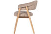 Miniature Chaise de salle à manger avec accoudoirs Bois Naturel TUNAR 5