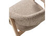 Miniature Chaise de salle à manger avec accoudoirs Bois Naturel TUNAR 7