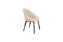 Miniature Chaise de salle à manger beige Fenna Détouré