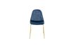 Miniature Chaise de salle à manger bleue Em 4