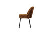 Miniature Chaise de salle à manger Chenille 3D Brun Moyen Vogue 6