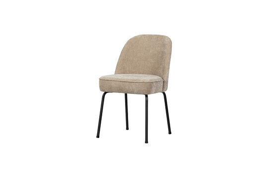 Voir la fiche produit chaise de salle à manger Chenille 3D Sable Vogue Chaise de salle à manger Chenille 3D Sable Vogue