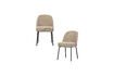 Miniature Chaise de salle à manger Chenille 3D Sable Vogue 4