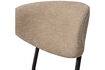 Miniature Chaise de salle à manger chenille naturel KJELD 8
