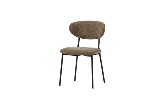 Voir la fiche produit chaise de salle à manger chenille vert KJELD Chaise de salle à manger chenille vert KJELD