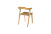 Miniature Chaise de salle à manger en bois naturel Northwood 4