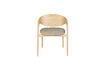Miniature Chaise de salle à manger en hêtre beige Babington 5