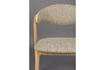 Miniature Chaise de salle à manger en hêtre beige Babington 7