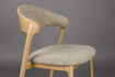 Miniature Chaise de salle à manger en hêtre beige Babington 8