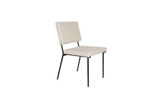 Voir la fiche produit chaise de salle à manger en polyester blanc cassé Fellow Chaise de salle à manger en polyester blanc cassé Fellow