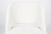 Miniature Chaise de salle à manger en polyester blanc Yves 8