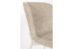 Miniature Chaise de salle à manger en polyester marron Marion 9