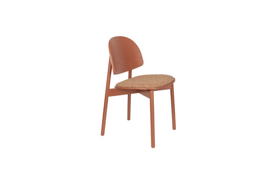 Voir la fiche produit chaise de salle à manger en polyester rouge Sunrise Chaise de salle à manger en polyester rouge Sunrise