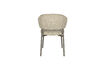 Miniature Chaise de salle à manger en polyester vert Jasmine 6