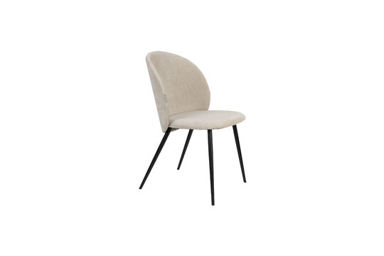 Voir la fiche produit chaise de salle à manger en tissu beige Cozy Chaise de salle à manger en tissu beige Cozy