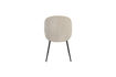 Miniature Chaise de salle à manger en tissu beige Cozy 11