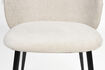Miniature Chaise de salle à manger en tissu beige Cozy 4