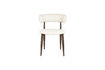Miniature Chaise de salle à manger en tissu beige Stanley 2
