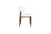 Miniature Chaise de salle à manger en tissu beige Stanley 3
