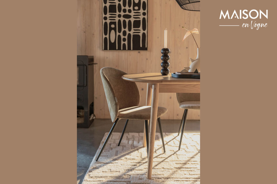 Découvrez un confort ultime et un style intemporel avec la chaise Cozy de Zuiver