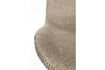 Miniature Chaise de salle à manger en tissu marron Lester 9
