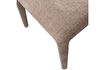 Miniature Chaise de salle à manger en tissu sable Permit 8