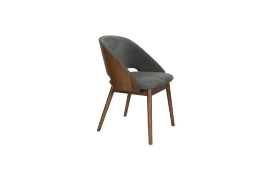 Voir la fiche produit chaise de salle à manger en tissu vert Velore Chaise de salle à manger en tissu vert Velore