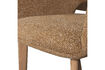 Miniature Chaise de salle à manger ocre et bois naturel MURAT 8