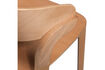 Miniature Chaise de salle à manger placage de frêne naturel Cras 8