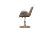 Miniature Chaise de salle à manger réglable en hauteur polyester recyclé sable MARTEN 6