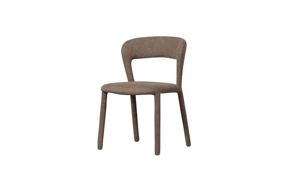 Chaise de salle à manger Taupe NOBLE Woood