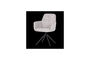 Miniature Chaise de salle à manger tissu mélangé naturel Grant Détouré