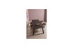 Miniature Chaise de salle à manger tissu tissé Naturel Jenny 2