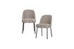 Miniature Chaise de salle à manger tissu tissé sable Vogue 4