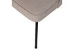 Miniature Chaise de salle à manger tissu tissé sable Vogue 8