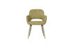 Miniature Chaise de salle à manger tissu tissé vert sauge Jenny 5