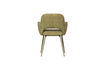 Miniature Chaise de salle à manger tissu tissé vert sauge Jenny 7