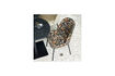 Miniature Chaise de salle à manger Velours Bouquet Noir Vogue 2