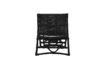 Miniature Chaise de Salon en rotin noir Baz 3