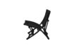 Miniature Chaise de Salon en rotin noir Baz 5