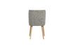 Miniature Chaise effet peau de mouton gris clair Force 4