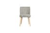 Miniature Chaise effet peau de mouton gris clair Force 5