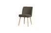 Miniature Chaise effet peau de mouton marron Force 3