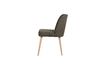 Miniature Chaise effet peau de mouton marron Force 4