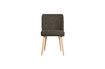 Miniature Chaise effet peau de mouton marron Force 1