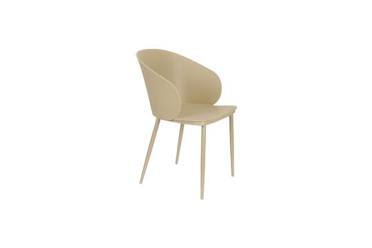 Chaise en acier blanc Gigi Détouré
