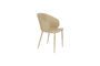 Miniature Chaise en acier blanc Gigi Détouré
